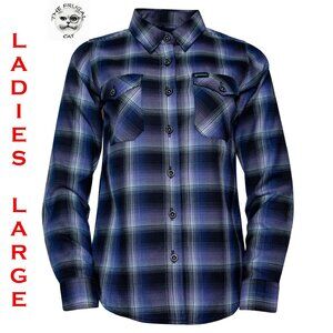 DIXXON FLANNEL x THE OFFSPRING - SUPERCHARGED Flannel Shirt - Women's Large